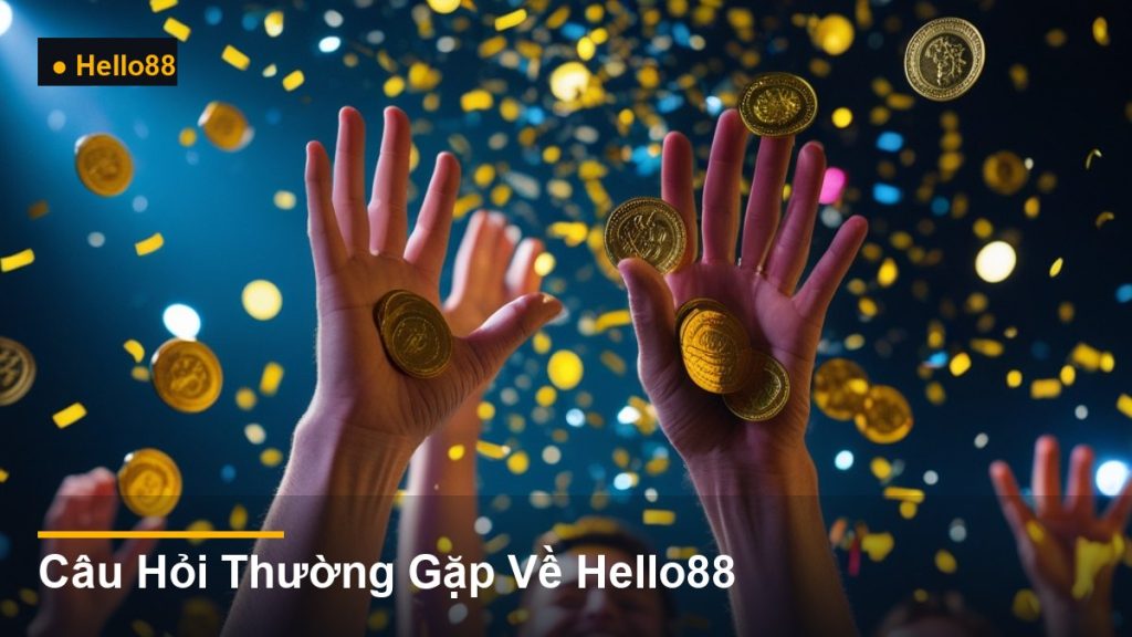 ăn mừng chiến thắng với xu vàng - Câu Hỏi Thường Gặp Về Hello88